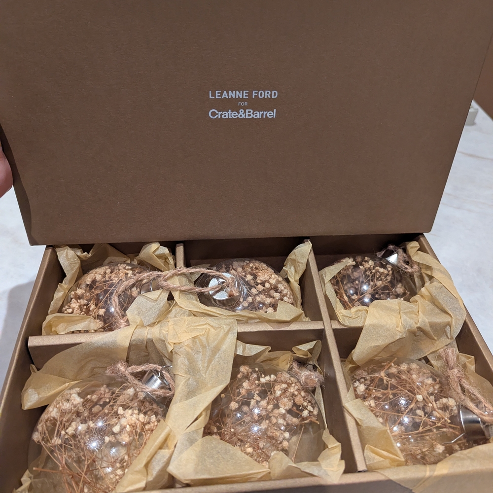 Leanne Ford Crate & Barrel Decorative Ornaments